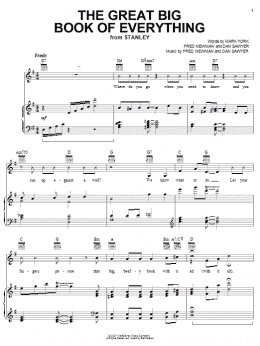 page one of The Great Big Book Of Everything (Piano, Vocal & Guitar Chords (Right-Hand Melody))