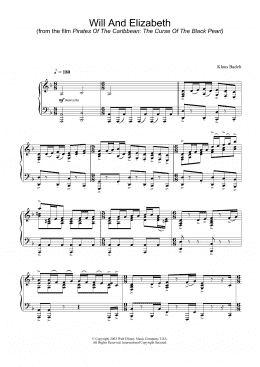 page one of Will And Elizabeth (Piano Solo)
