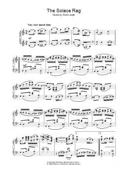 page one of Solace Rag (Piano Solo)