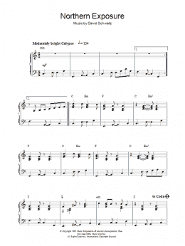 page one of Northern Exposure (Piano Solo)