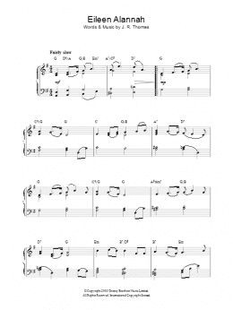 page one of Eileen Alannah (Piano Solo)