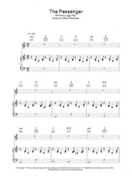 page one of The Passenger (Piano, Vocal & Guitar Chords)