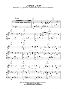 page one of Orange Crush (Piano, Vocal & Guitar Chords)