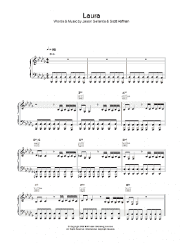 page one of Laura (Piano, Vocal & Guitar Chords)