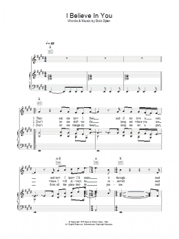 page one of I Believe In You (Piano, Vocal & Guitar Chords)