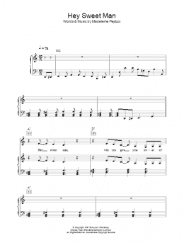 page one of Hey Sweet Man (Piano, Vocal & Guitar Chords)