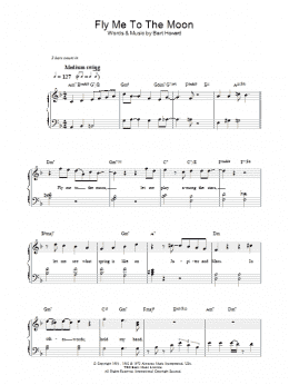 page one of Fly Me To The Moon (In Other Words) (Piano, Vocal & Guitar Chords)