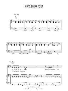 page one of Born To Be Wild (Piano, Vocal & Guitar Chords)