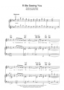 page one of I'll Be Seeing You (Piano, Vocal & Guitar Chords (Right-Hand Melody))