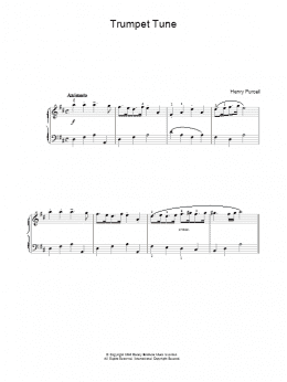 page one of Trumpet Tune (Piano, Vocal & Guitar Chords)