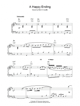 page one of A Happy Ending (from The Princess Bride) (Piano Solo)