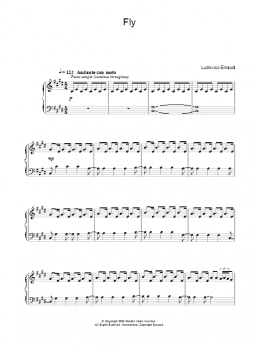 page one of Fly (Piano Solo)