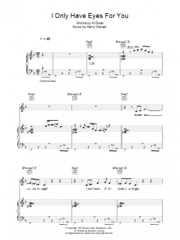 page one of I Only Have Eyes For You (Piano, Vocal & Guitar Chords)