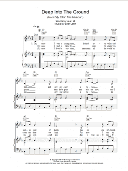 page one of Deep Into The Ground (Piano, Vocal & Guitar Chords)