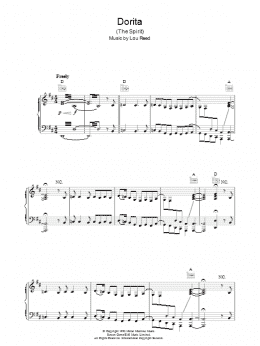 page one of Dorita (Piano, Vocal & Guitar Chords)