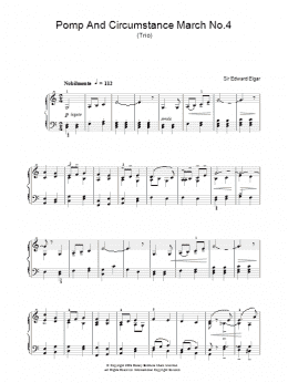 page one of Pomp And Circumstance (Piano Solo)