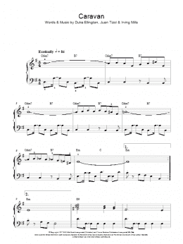 page one of Caravan (Easy Piano)