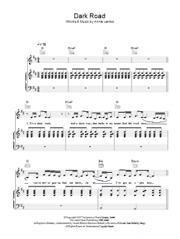 page one of Dark Road (Piano, Vocal & Guitar Chords)