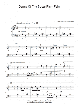 page one of Dance Of The Sugar Plum Fairy (from The Nutcracker) (Easy Piano)