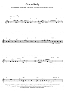 page one of Grace Kelly (Flute Solo)