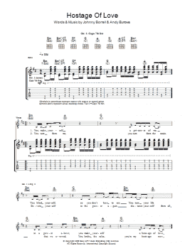 page one of Hostage Of Love (Guitar Tab)