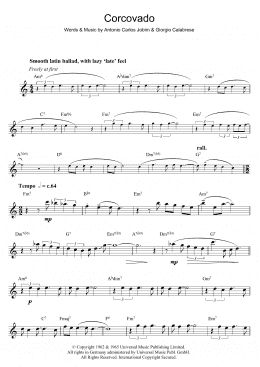 page one of Corcovado (Quiet Nights Of Quiet Stars) (Flute Solo)