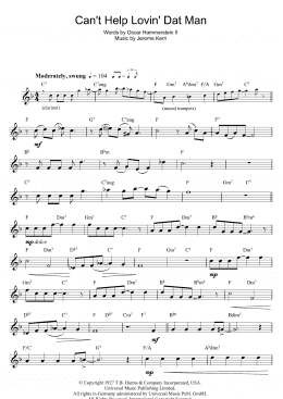 page one of Can't Help Lovin' Dat Man (Flute Solo)