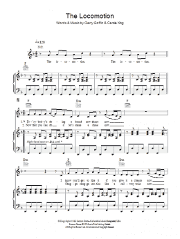 page one of The Loco-Motion (Piano, Vocal & Guitar Chords)