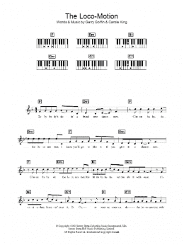 page one of The Loco-Motion (Lead Sheet / Fake Book)