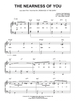 page one of The Nearness Of You (Easy Piano)