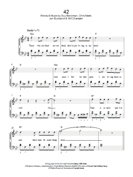 page one of 42 (Easy Piano)