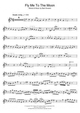 page one of Fly Me To The Moon (In Other Words) (Clarinet Solo)