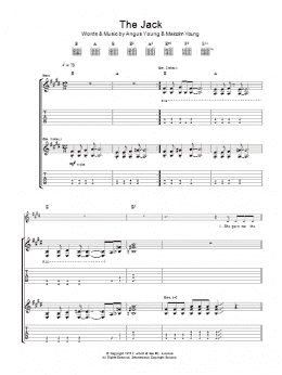 page one of The Jack (Guitar Tab)