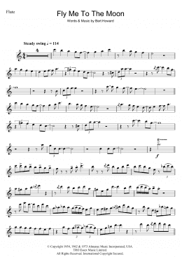 page one of Fly Me To The Moon (In Other Words) (Flute Solo)