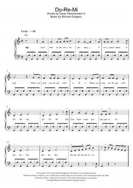 page one of Do-Re-Mi (from The Sound Of Music) (Beginner Piano (Abridged))