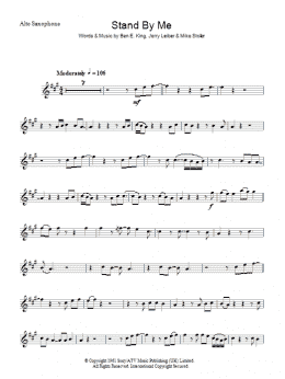 page one of Stand By Me (Lead Sheet / Fake Book)