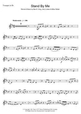 page one of Stand By Me (Trumpet Solo)