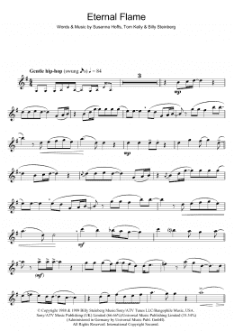 page one of Eternal Flame (Flute Solo)