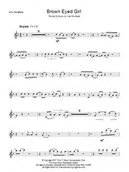 page one of Brown Eyed Girl (Lead Sheet / Fake Book)