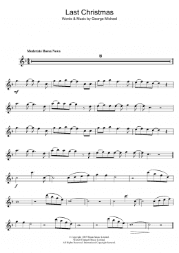 page one of Last Christmas (Flute Solo)