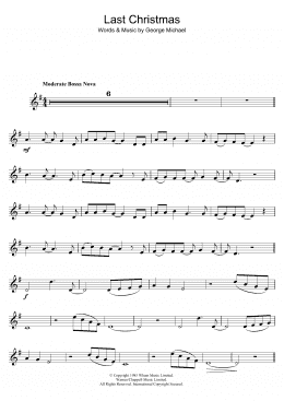 page one of Last Christmas (Trumpet Solo)