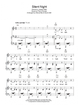 page one of Silent Night (Piano, Vocal & Guitar Chords)