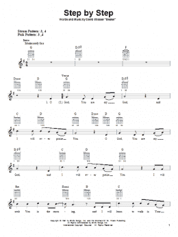 page one of Step By Step (Easy Guitar)