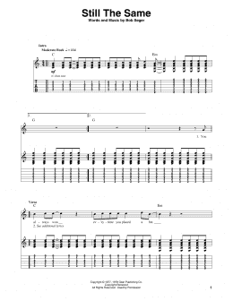 page one of Still The Same (Guitar Tab (Single Guitar))