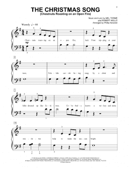 page one of The Christmas Song (Chestnuts Roasting On An Open Fire) (arr. Phillip Keveren) (Beginning Piano Solo)