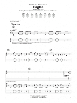 page one of Eagles (Guitar Tab)