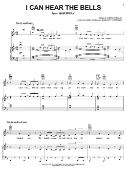 page one of I Can Hear The Bells (Piano, Vocal & Guitar Chords (Right-Hand Melody))