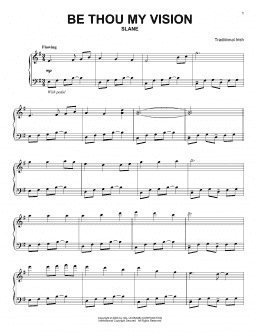 page one of Be Thou My Vision (Piano Solo)