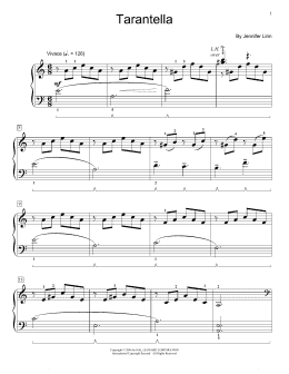 page one of Tarantella (Educational Piano)