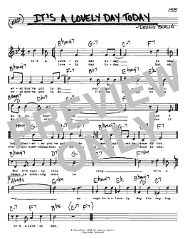 Isn't She Lovely (Real Book – Melody, Lyrics & Chords) for Leadsheets -  Sheet Music to Print